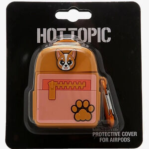 Corgi Backpack Wireless Earbud Case Cover